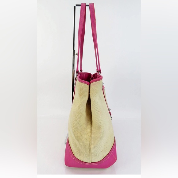 Prada Pink and Cream Tote Bag - Picture 4 of 16